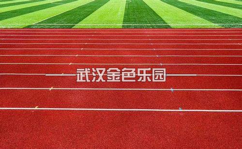 橡膠跑道材料和施工廠家武漢金色樂園